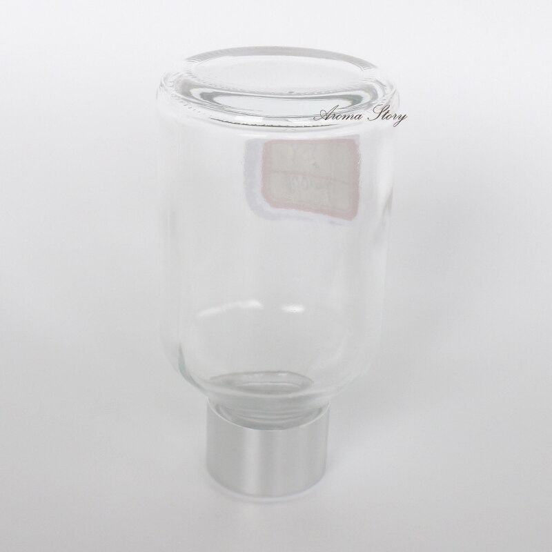 100ml Reed Diffuser Bottles Diameter 5cm, Height 10.5cm(with cap), Weight 123g Metal Silver/Gold/Black Cap Plastic Stopper