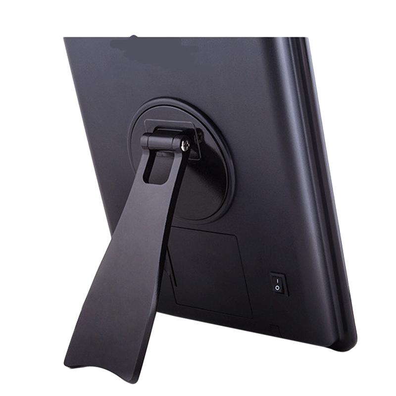 Makeup Mirror with 16 LEDs Cosmetic Mirror with Touch Dimmer Switch Battery Operated Vanity Mirror with Stand for Tabletop