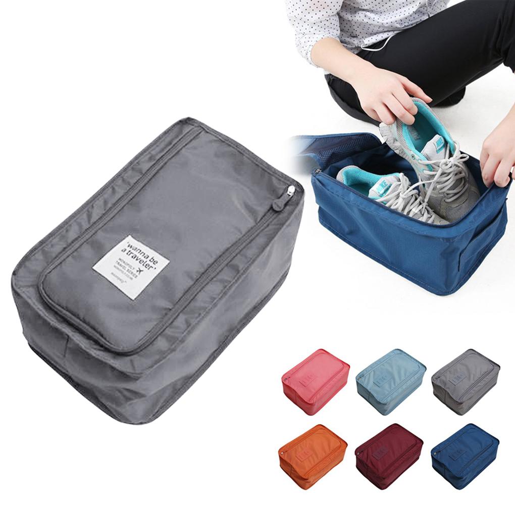 Neue Multifunktions Wasserdichte Schuhe Kleidung Tasche Bequem Reise Lagerung Tasche Nylon Tragbare Organizer Taschen Schuh Pouch Sortierung