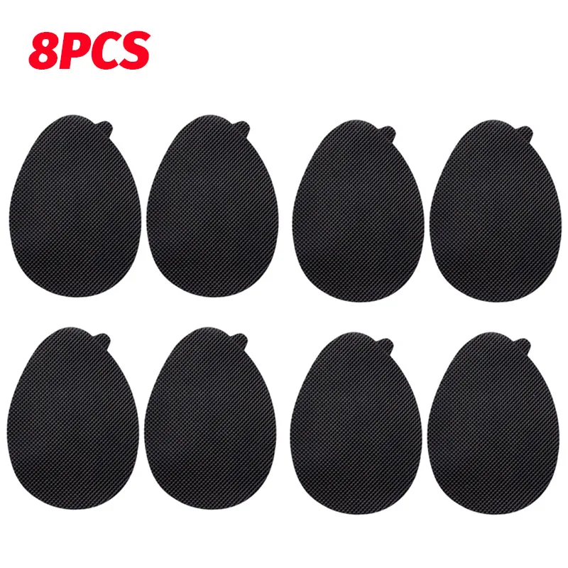 2/20Pcs Wear-Resistant Non-Slip Shoes Mat Self-Adhesive Forefoot High Heels Sticker High Heel Sole Protector Rubber Pads Cushion: Gold