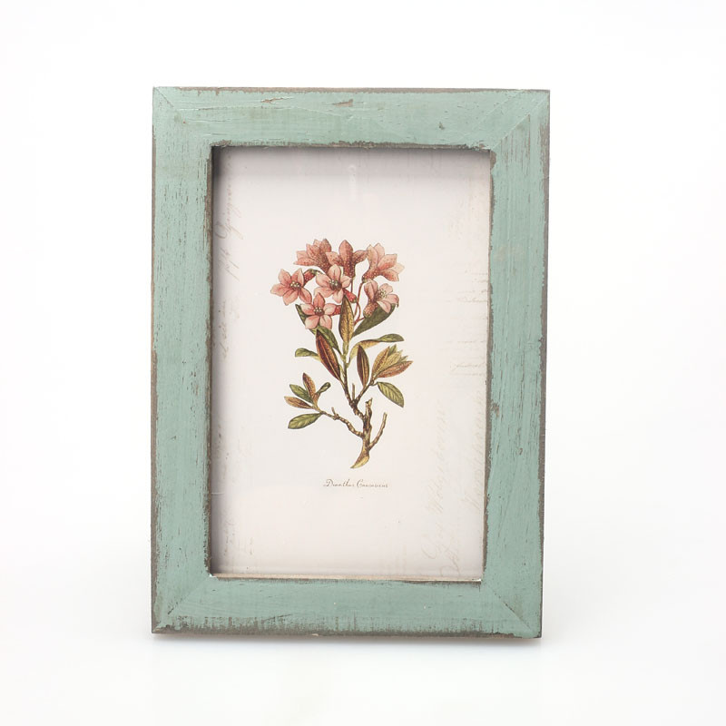 1PC marcos de fotos de Irregular Vintage marco de fotos decoración cálida para el hogar boda de madera marcos de fotos DIY: 4