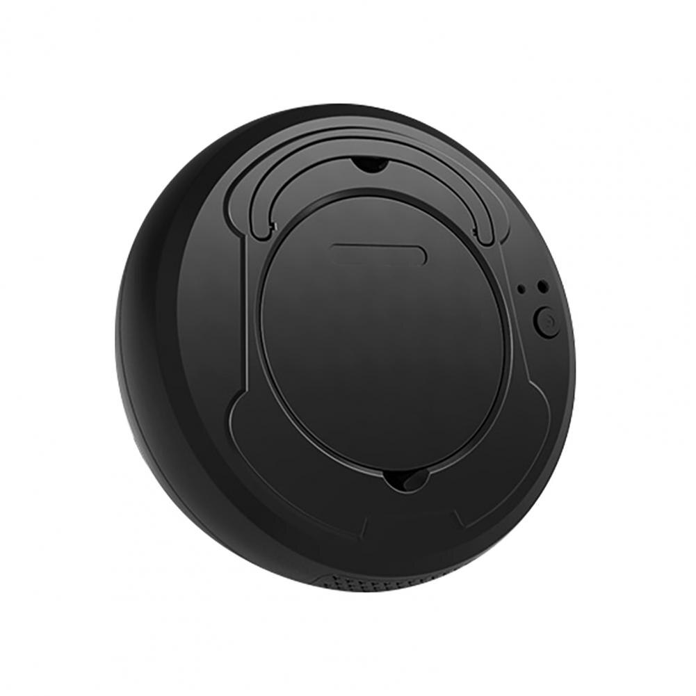 Robot Vacuum Strong Suction Ultra-quiet Thin Long Lasting Anti-collision Mopping Sweeping Robot Home Supplies: black