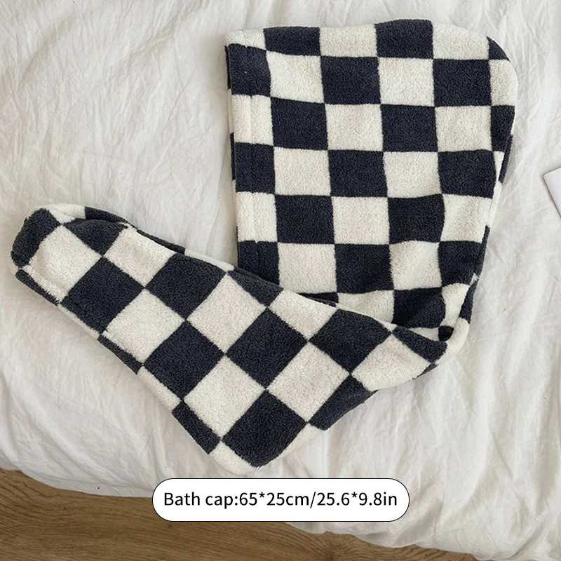 Badetuch mit Schachbrettmuster, weich, hautfreundlich, große Handtücher, bequeme Absorption, Strandtücher, Heim-Badezimmer-Handtuch, Handtuch: 29 #