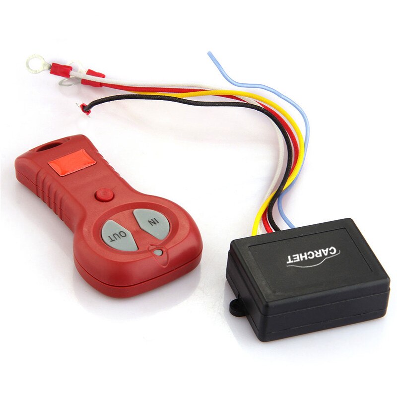 CARCHET Winch Draadloze Afstandsbediening Set Kit voor Bulldog voor Jeep ATV SUV Offroad DC 12 V-24 V afstandsbedieningen Lier