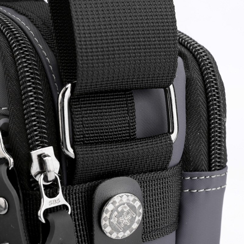 Men's Messenger Bag - Waterproof PU Leather Shoulder Bag - Business & Casual Style - Large Capacity
