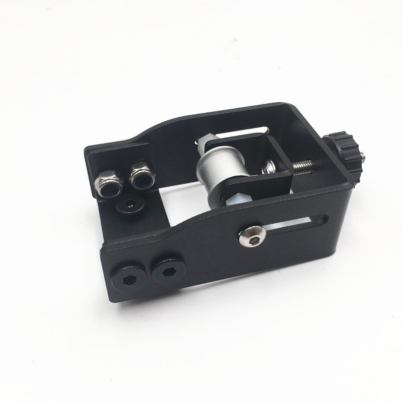 Funssor Creality CR-10 S4/S5, impresora 3D, kit de tensor de eje Y ajustable, Tensor de correa de distribución de color negro Y eje de acero