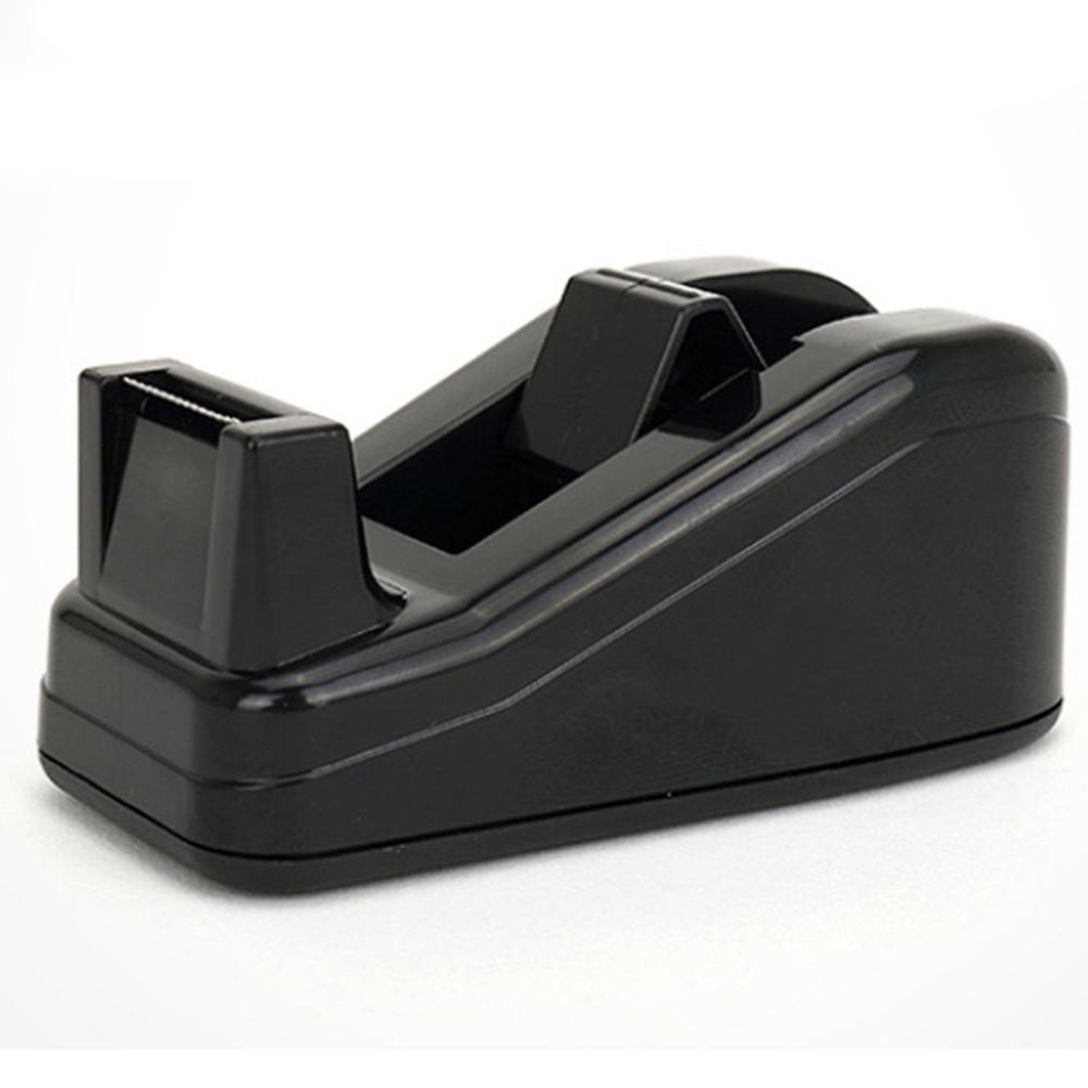 Enkel effektiv tape dispenser stor papirvarer klæbende tape cutter forseglingstape bord base dispenser kontorartikler