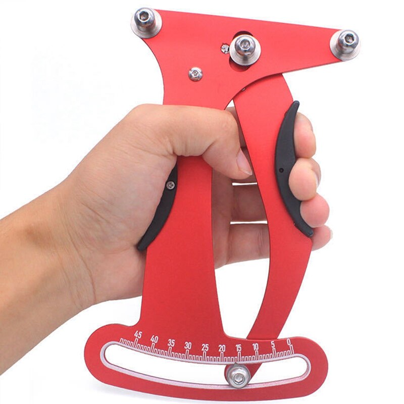 Strumento di calibrazione della misura del calibro dei raggi della ruota della bici accurata dello strumento del misuratore di tensione del raggio della bici della lega di alluminio