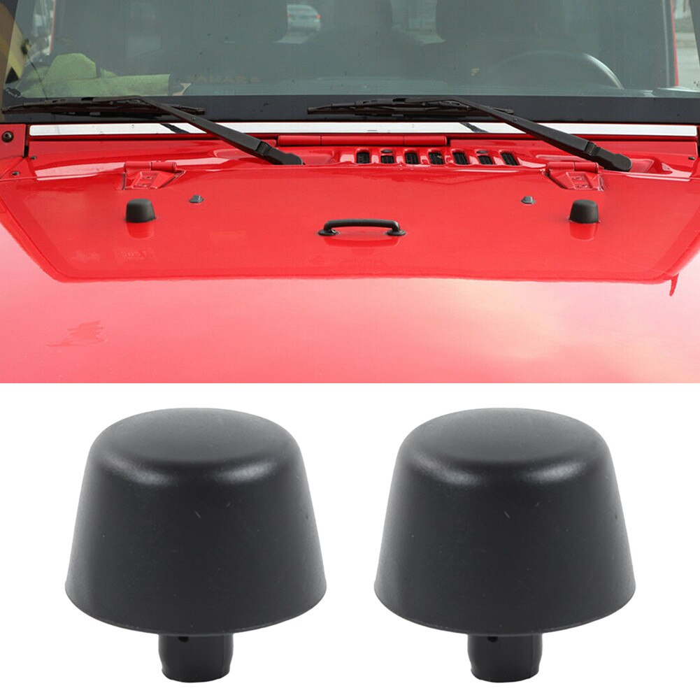 Accessoires Motorkap Rubber Zwart Cover Voor Jeep Wrangler Jk 2007-17