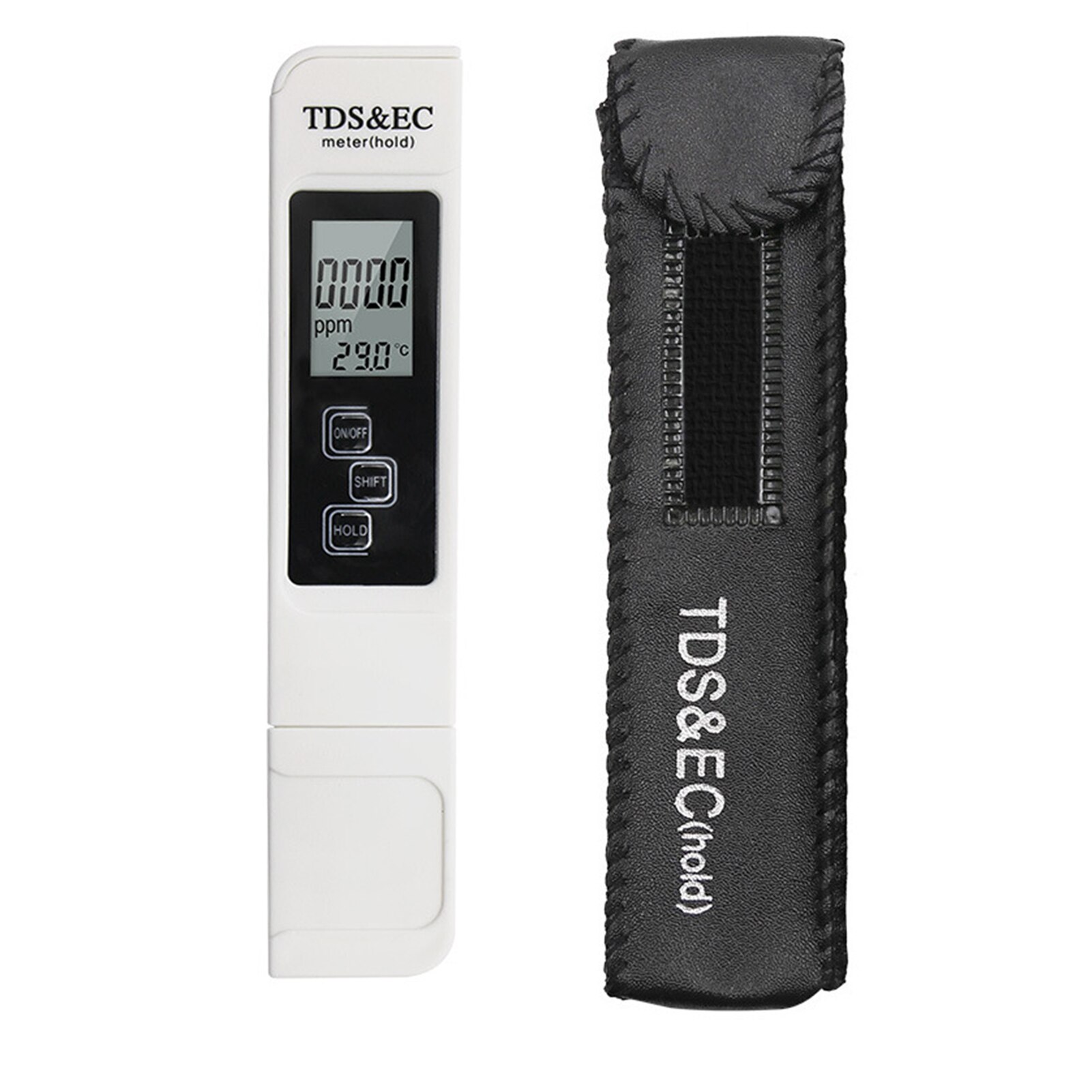 Temperature Meter Accurate Monitor Portable TDS EC 3 In 1 Conductivity Water Tester Data Hold Digital Display Purity