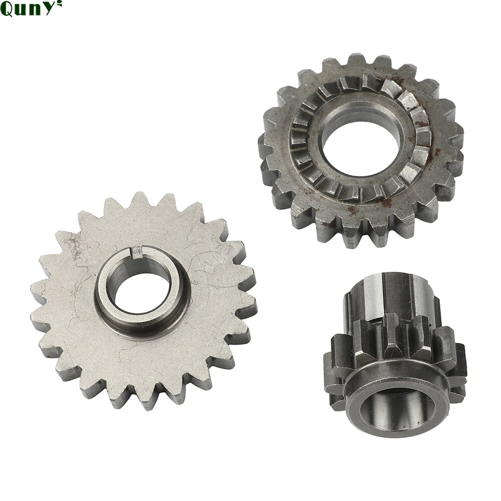 Motorfiets Start Gear Brug Gear Driven Gear Kit Voor YX140 Yinxiang 140cc 1P56FMJ Horizontale Motor Dirt Pit Bike Onderdelen