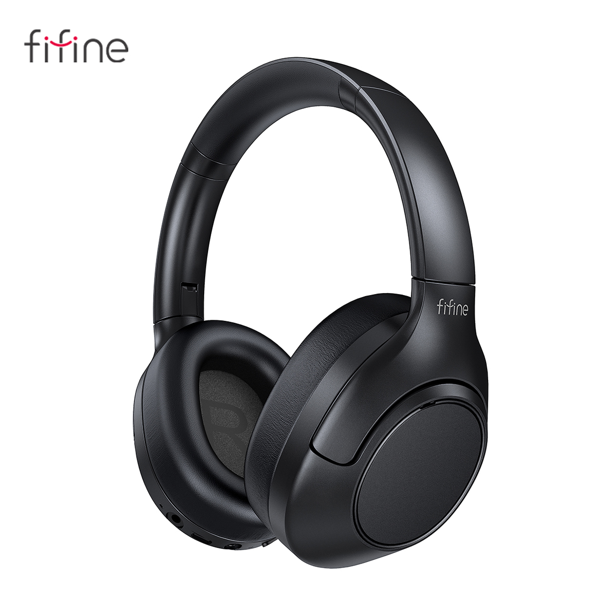 FIFINE Bluetooth wireless headset,Noise Canceling Headphones withe Transparency Mode,Deep Bass,Clear Calls,80H Playtime -X3