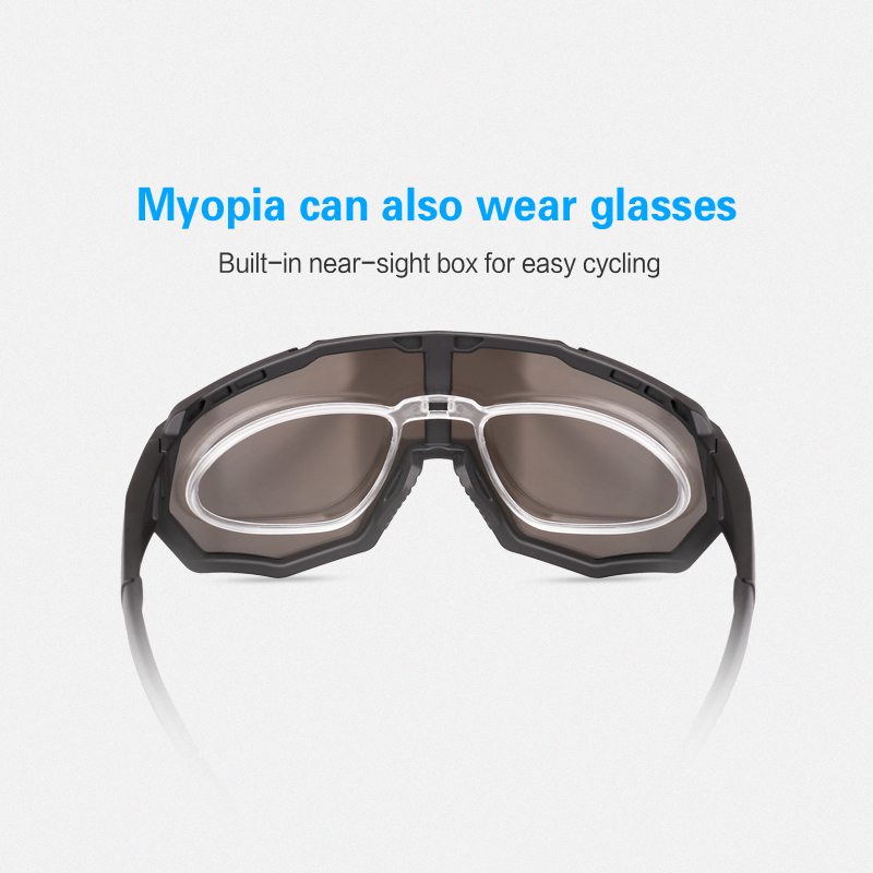 X-TIGER Photochromic Cycling Eyewear Myopia Frame UV400 Men Road Bike Glasses Summer MTB Bicycle Polarized Cycling Sunglasses
