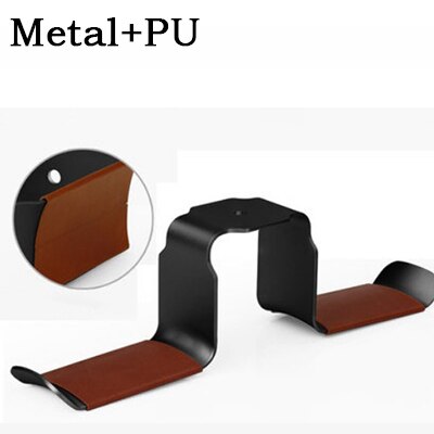 Universal metall stark klibbig hörlurar headset hängare hörlursställ krok för bord säng vägg hörlurshållare ställ: Hörlurshållare -10