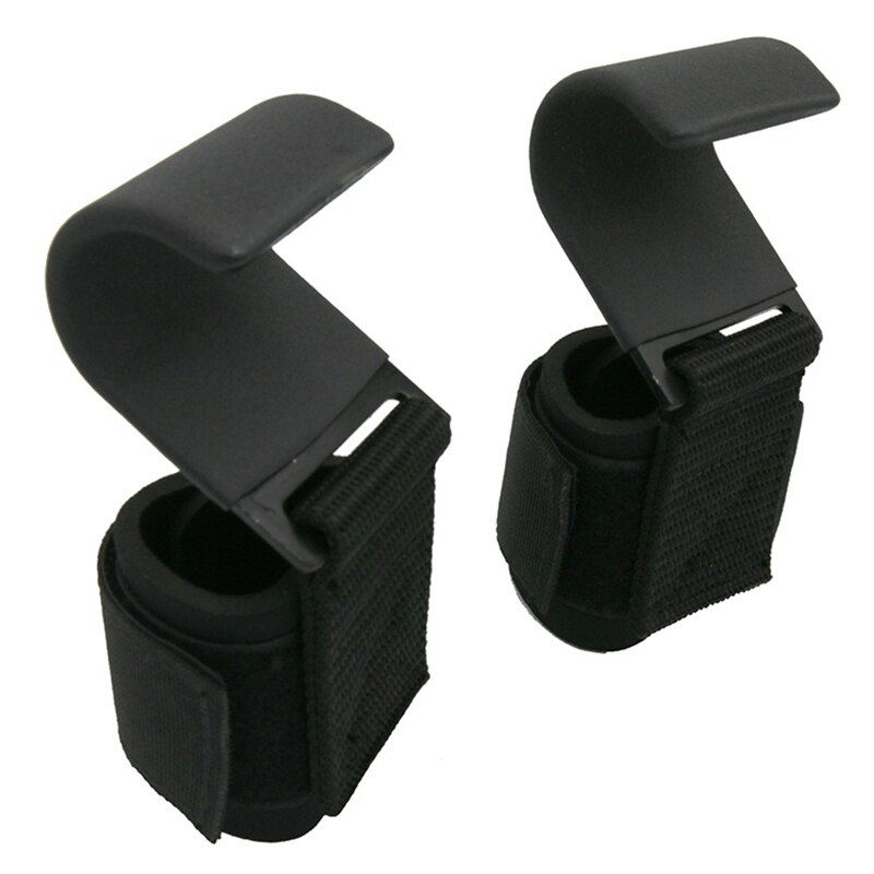 1 Paar Fitness Booster Dubbele Haken Fitness Apparatuur Accessoires Zwart