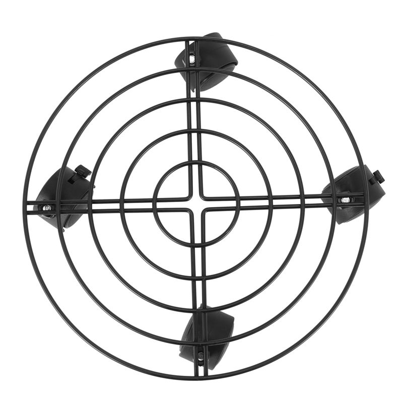 Support de Pot de fleurs en métal, chariot sur roues, outils de jardin intérieur et extérieur (2 pièces)