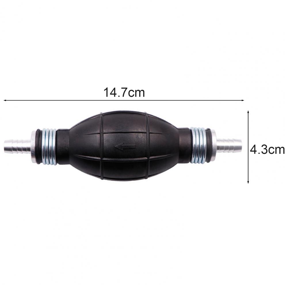 6mm 8mm 10mm 12mm Hand Fuel Pump Line Rubber Aluminum Hand Primer Bulb diesel oil transfer petrol for Car Boat Outboard