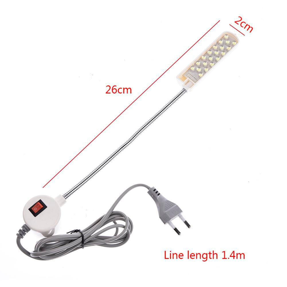 Sewing Machine LED Lmap 20 LEDs Work Lights Energy-Saving Lamps With Magnets Industrial Lights Luminaire For Sewing Machine