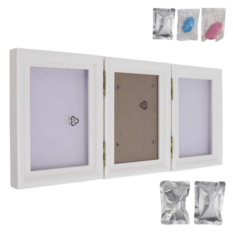 Cadre Photo imprimé patte de chien, Kit de cadre en bois pour animaux de compagnie et chats