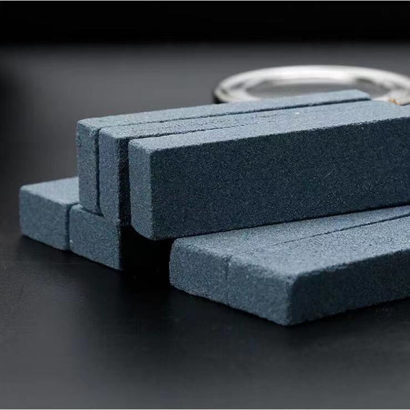 Knife Sharpener Mini Stone Knife Sharpener Portable Outdoor Whetstone Grinding Stone for Knives