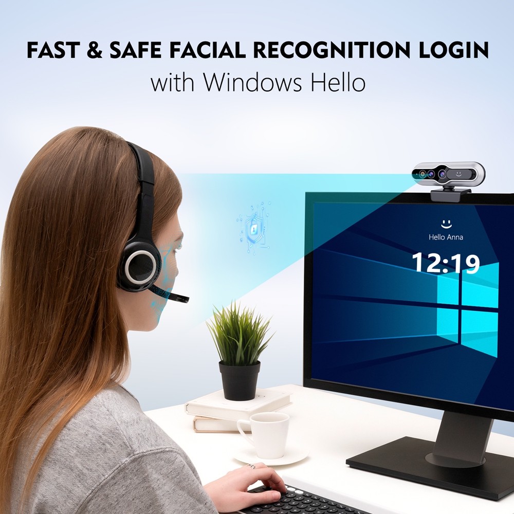 TOALLIN USB Webcam mini Camera with Windows Hello ... – Grandado