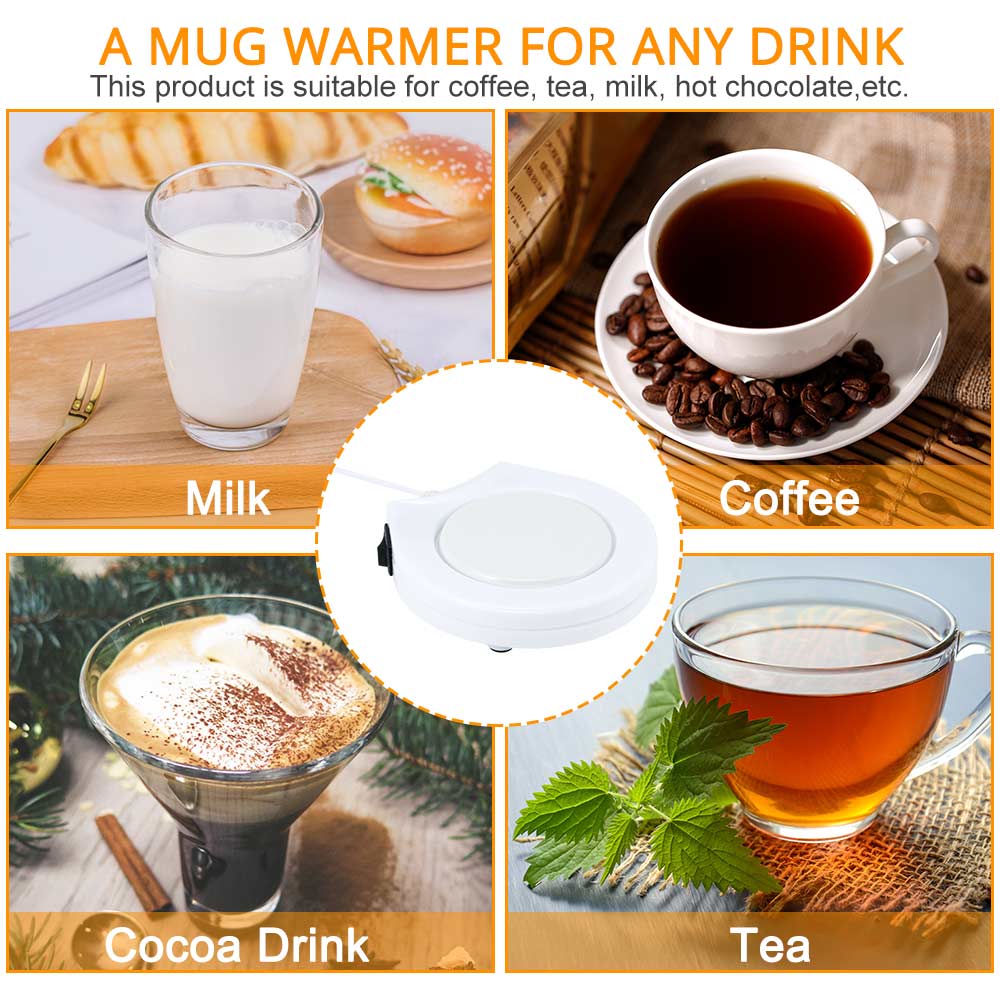 Usb Warme Plaat Cup Warmer Verwarming Plaat Elektrische Verwarming Isolatie Coaster Bureau Gebruik Warmer Plaat Koffie Warmer Plaat