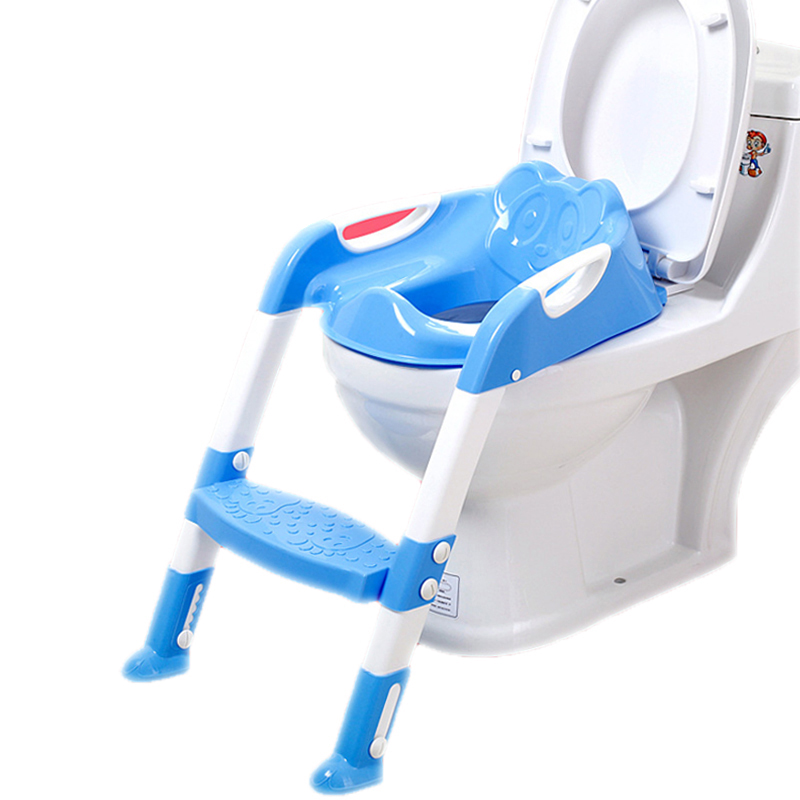 Baby Toiletbril Baby Vouwen Potje Trainer Seat Stoel Verstelbare Ladder Draagbare Kind Potje Kids Toiletbril