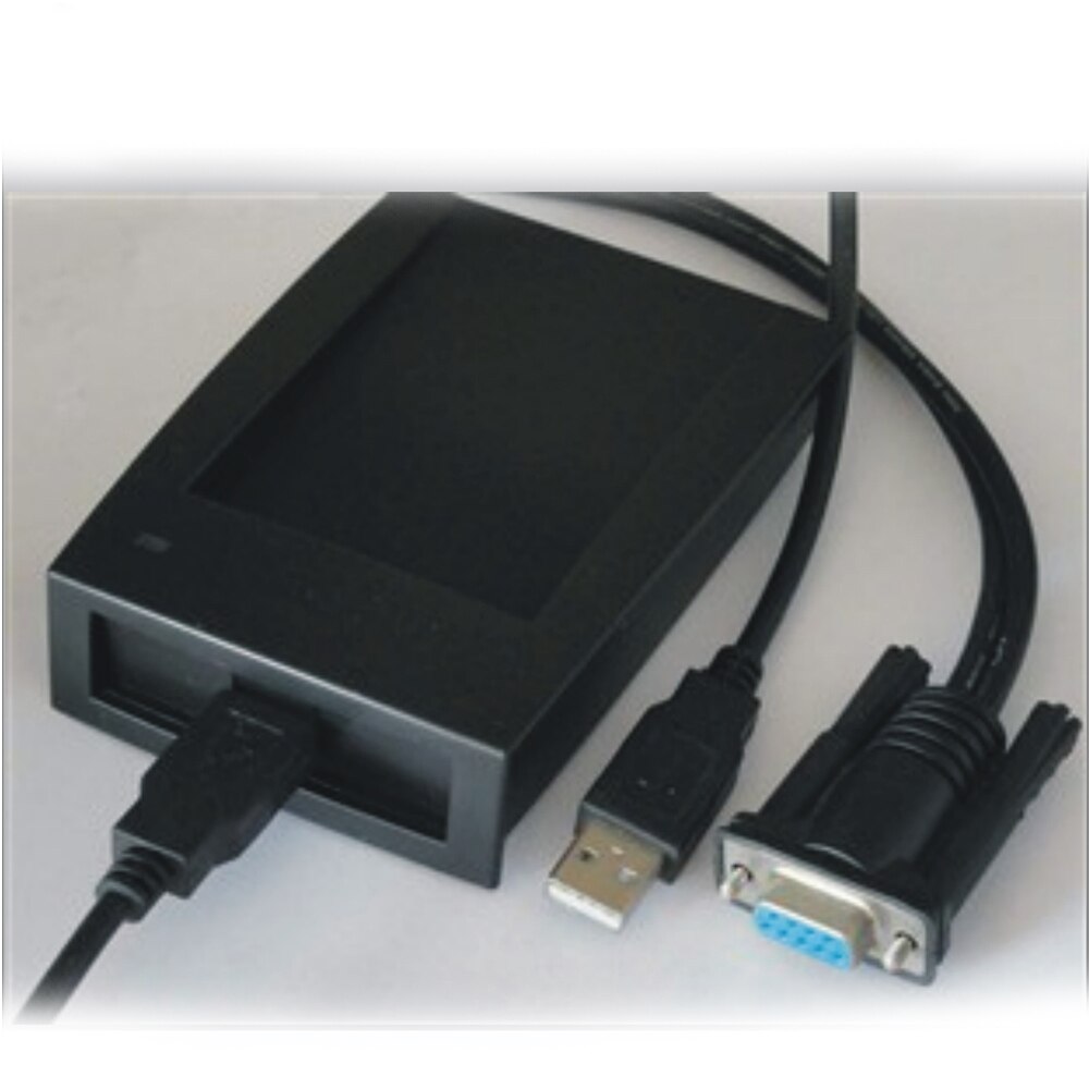 Rs232 lähtömuotoa 125 khz  em4100 rfid-proximity-lukija/id-kortinlukija  rs232 prot /9600 + 5 avaintunnistetta