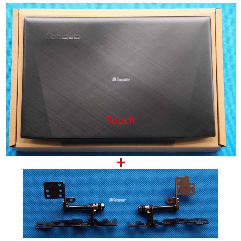 Original Lenovo Y50 Y50-70 Lcd Rear Lid Top Back Cover&Hinges Touch AM14R000300 AM14R000100