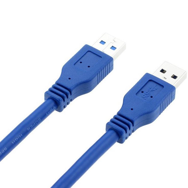 Fast Speed USB 3.0 data cable USB cable high speed A male to A male cable 0.6 m AM/AM extension cable