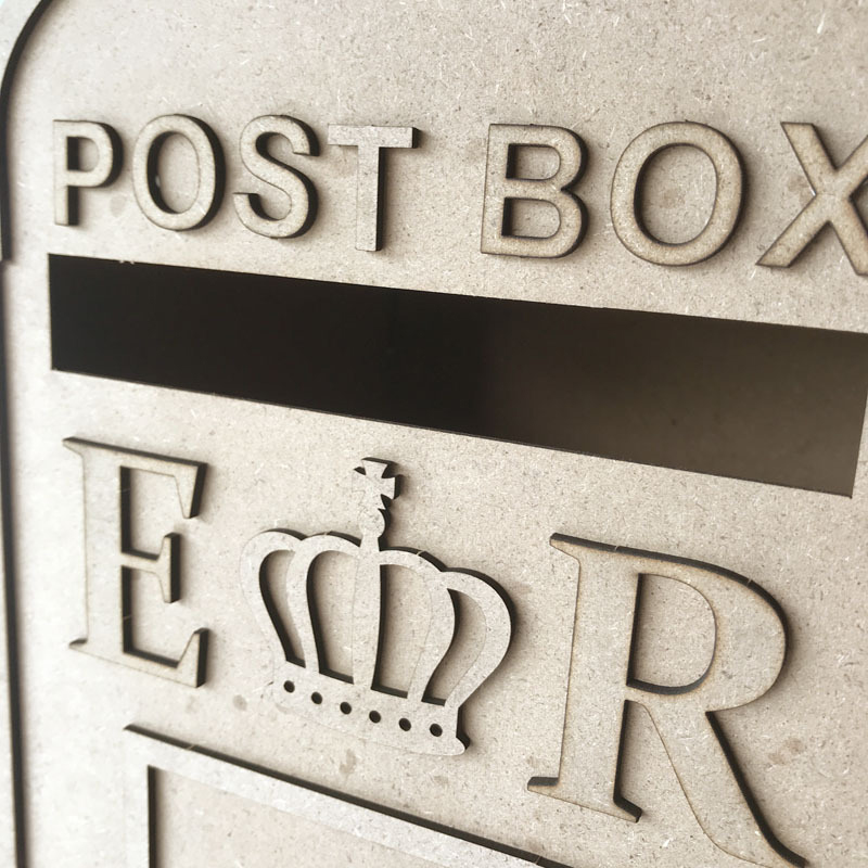 årgang tre postkasse diy bryllup postboks brev avis container kunst håndverk dekorasjon