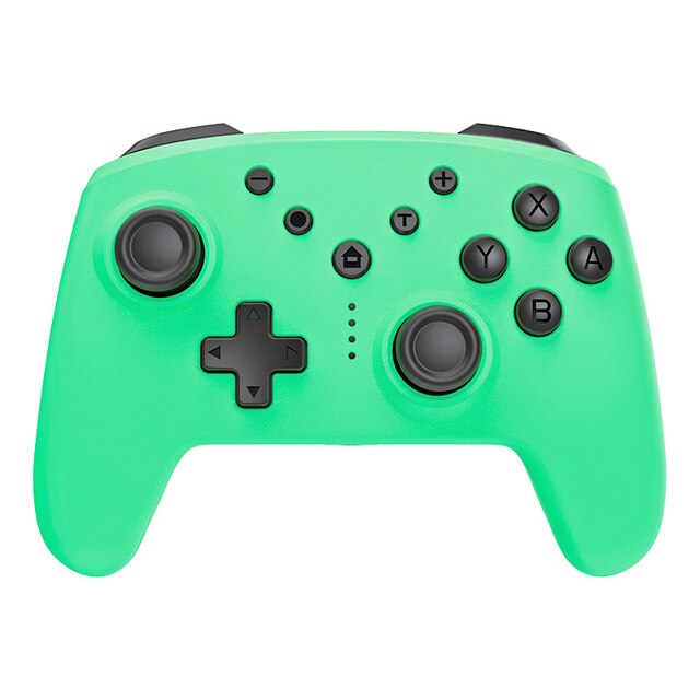 Draadloze Bluetooth Pro Gamepad Voor N-Schakelaar Ns-Switch Console Draadloze Gamepad Video Game Usb Joystick Schakelaar Pro controller: green
