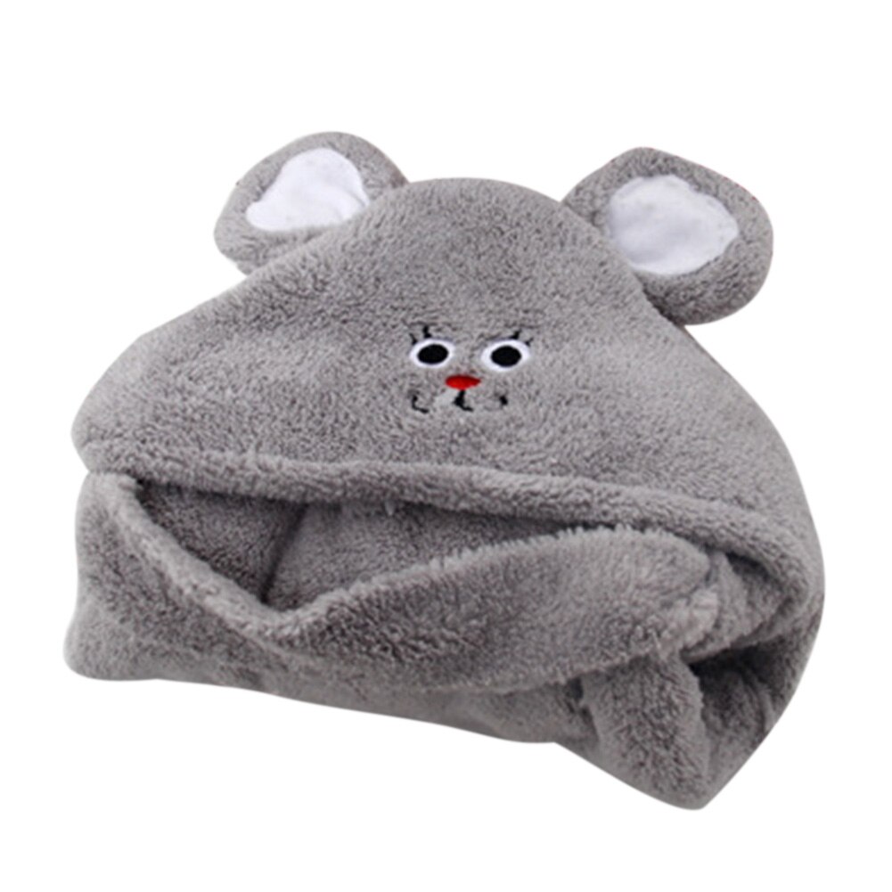 Pet Towel Soft Drying Pet Towel Dog Cat Bathrobes Microfiber Pet Dog Cat Cartoon Water Absorbent Quick Dry Bathrobe Bath Towel: Grey / XS