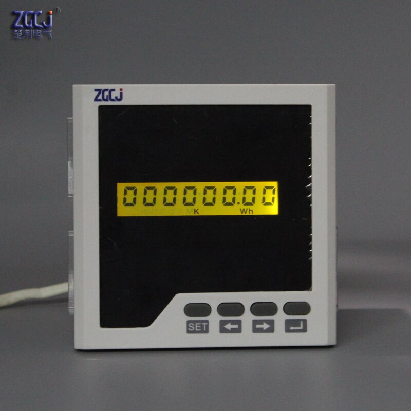 CJ-D3Y 1-phase LCD Digital Power Meter intelligent analog panel power multifunctional meter electricity meter with RS485