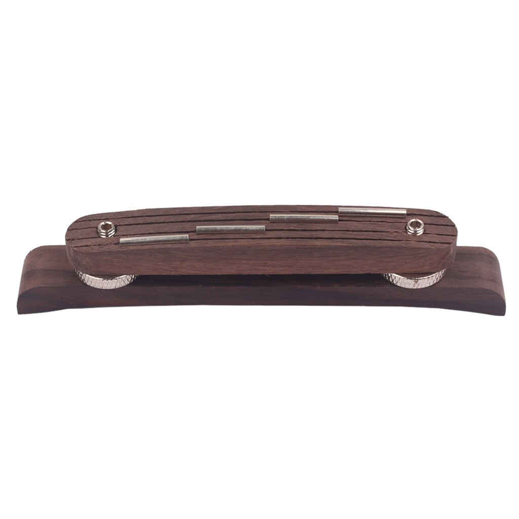 Rosewood Adjustable Mandolin Bridge for Guitar Bass Mandolin