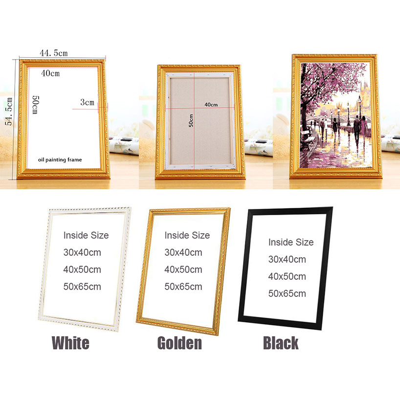 en bois PVC Mousse bricolage Photo Mur Toile Peinture À L'huile, Affiche Murale cadre photo, cadre Photo décor intérieur cadres extérieurs