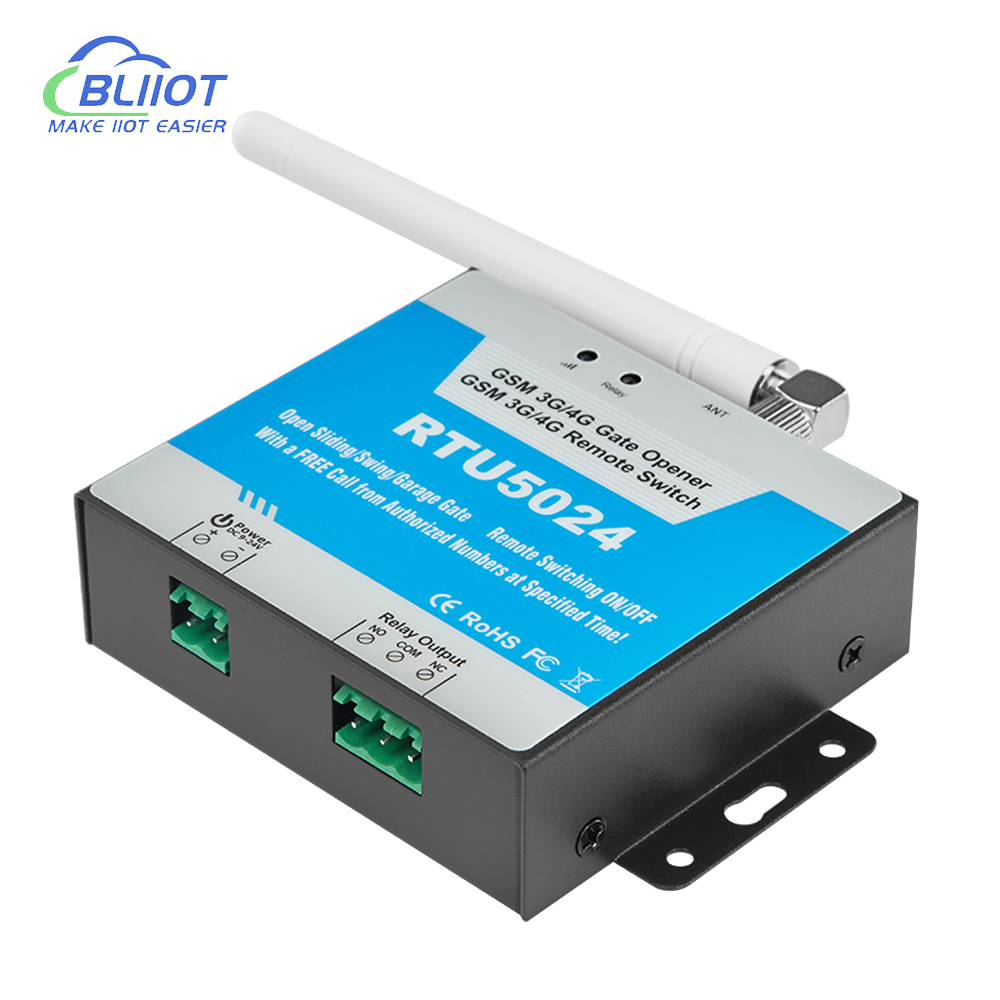 BLiiot GSM 2G 3G 4G RTU5024 apertura della porta a distanza apertura della porta mobile controllo di accesso di sicurezza