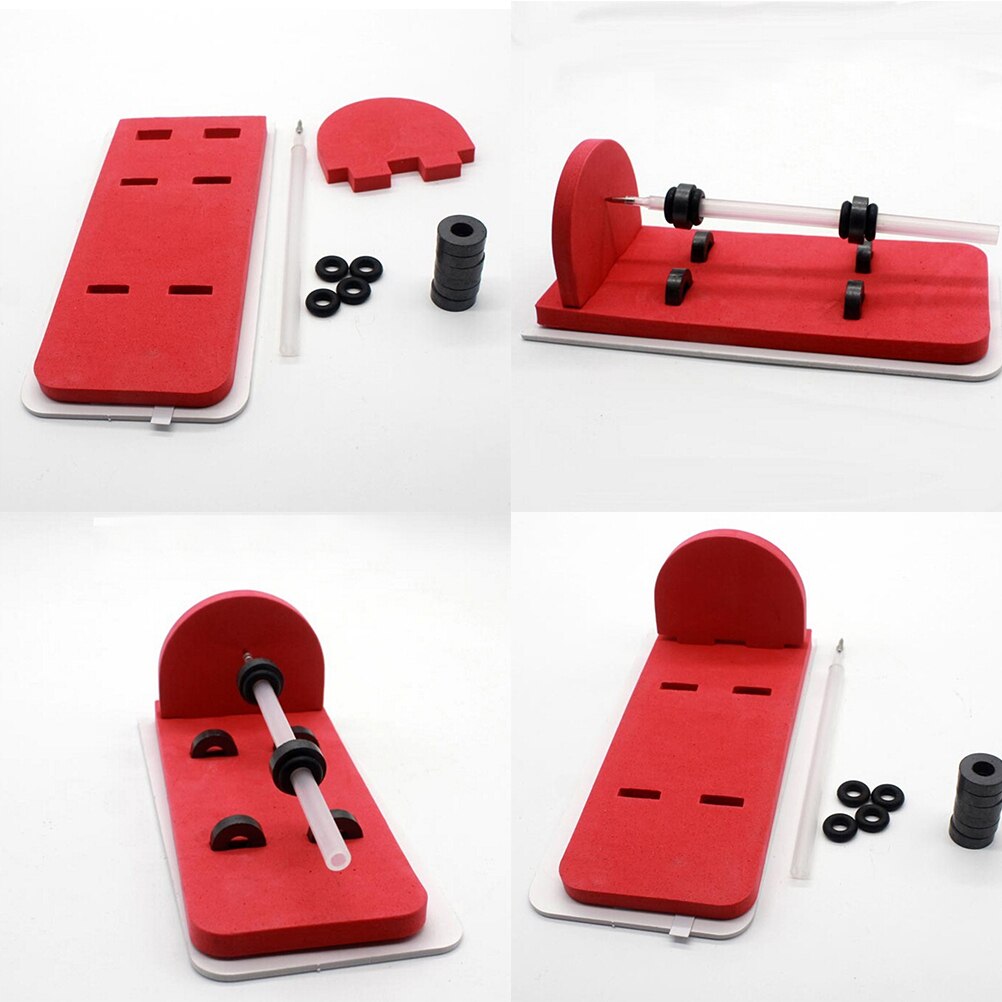 Experimento de física pluma de levitación magnética casera materiales de bricolaje, Kit educativo de la escuela en casa para Niños Estudiantes