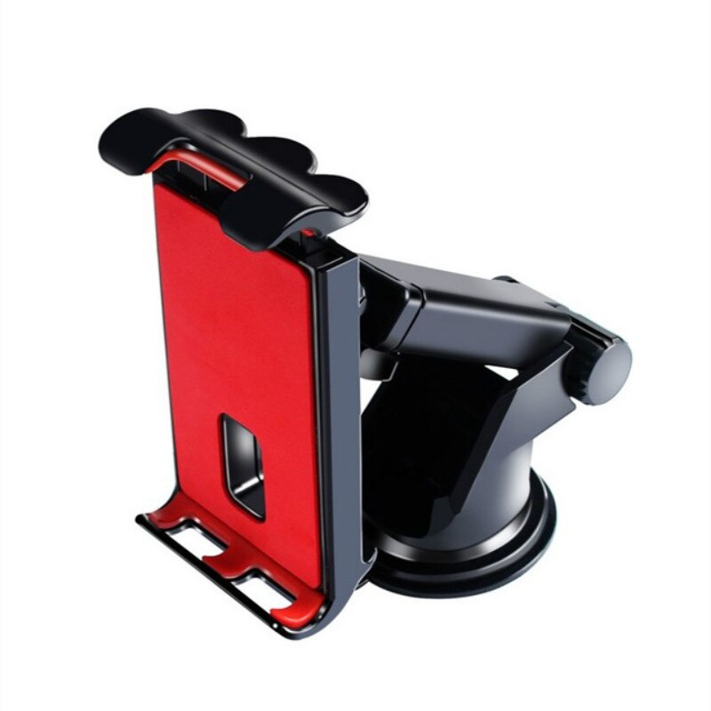 Universal 7 8 9 10 11 Inch Tablet Pc Stand for Samsung XiaoMi Stong Suction Tablet Car Holder for Ipad Lengthened Hose Bracket: Red