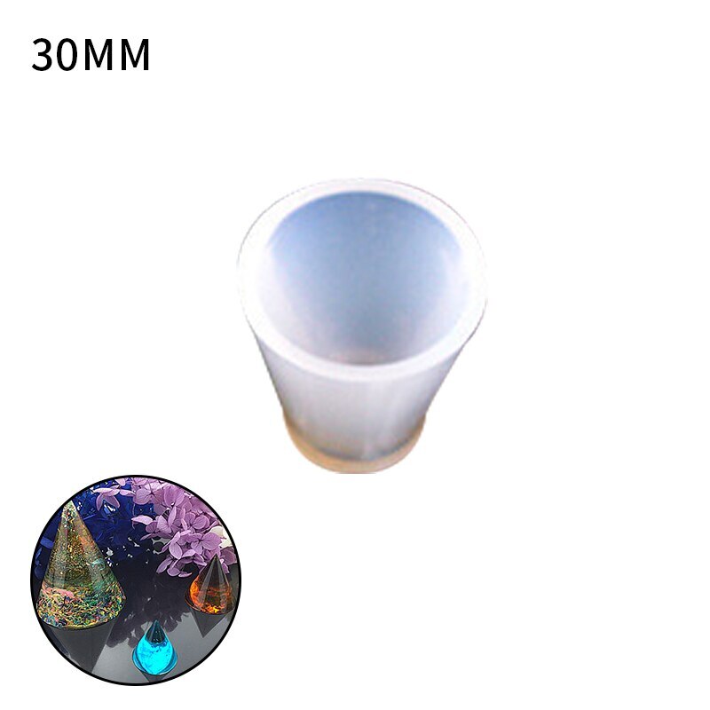 Moldes grandes de resina para hacer joyas DIY orgonita de resina, moldes de silicona herramientas de fabricación: 3cm