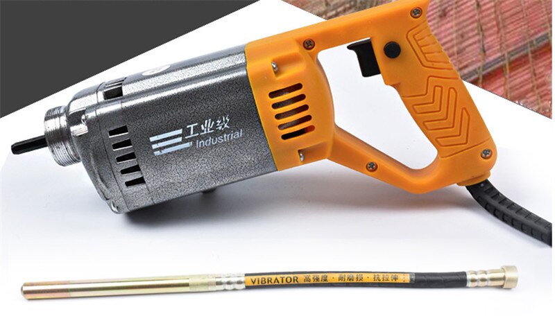 35mm Beton Vibrator 1280 w/1800 w 220V Mit Kupfer Motor Bau Werkzeuge