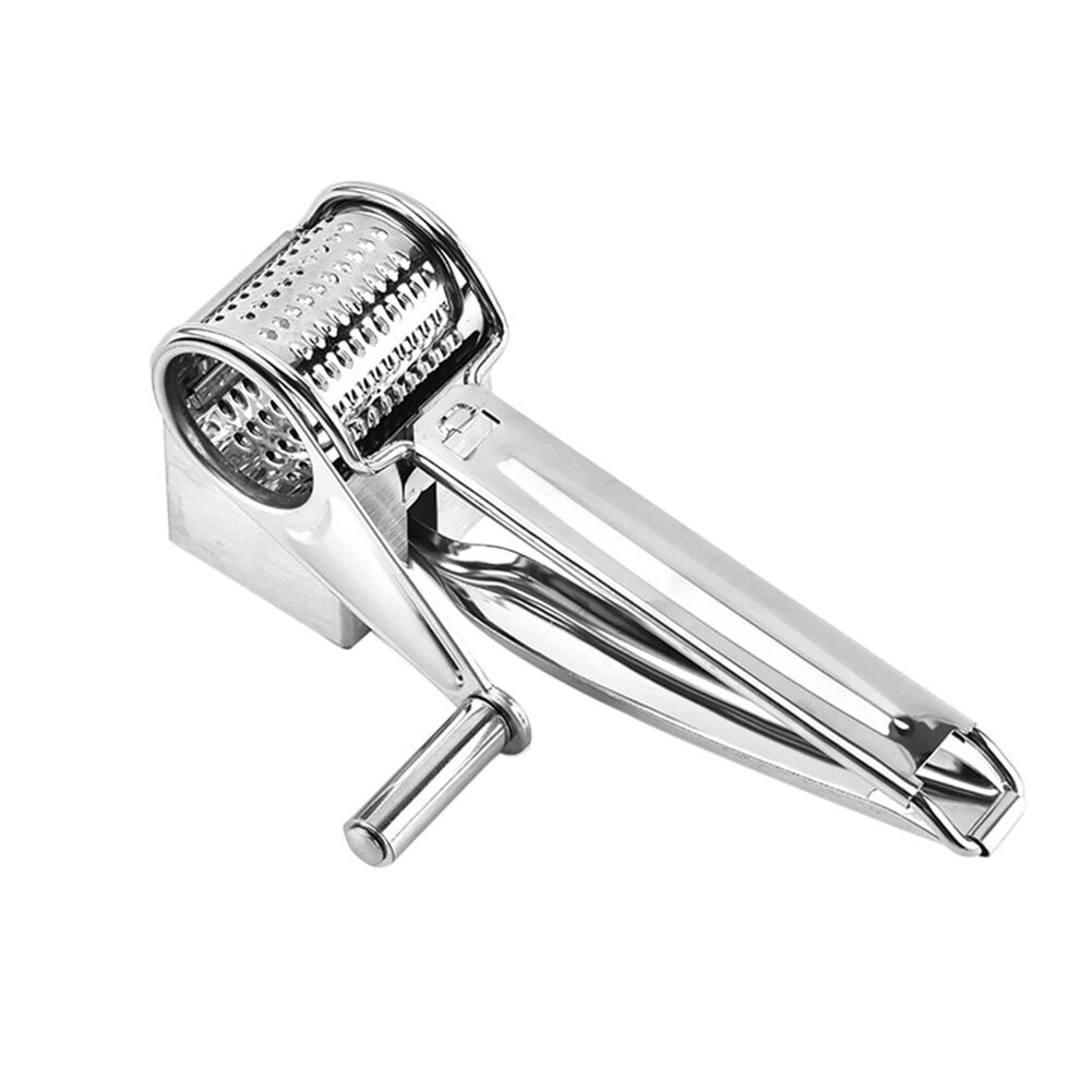 Anti-rust Planer Rotary Whirling Cheese Grater Vegetable Ginger Chocolate Cutter Slicer Shredder Cheese Tools 20.5x5.8cm