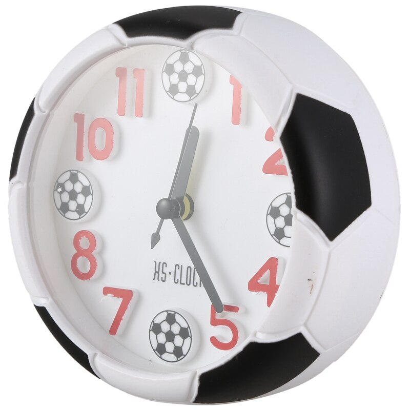 NEUE-Kreative FußBall Wecker Schreibtisch Wecker Schüler Schreibtisch wecker Runde wecker digitale tisch uhr Digital
