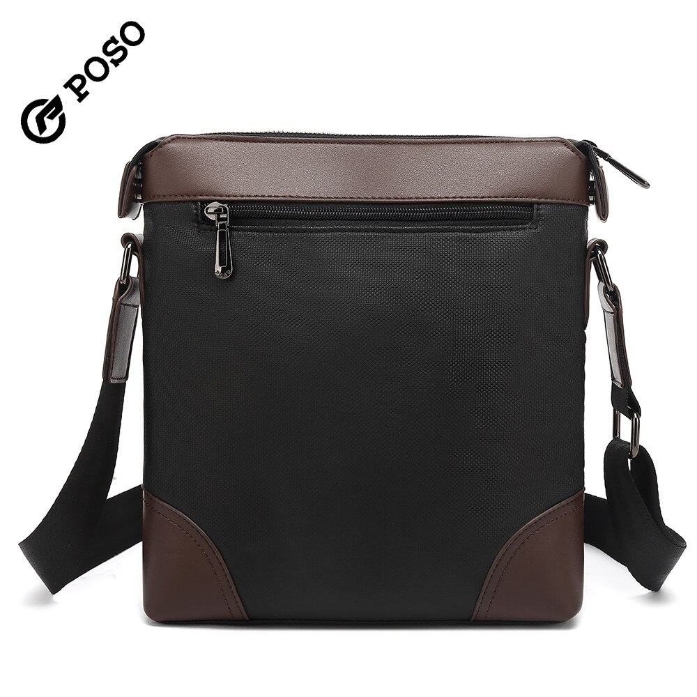 Poso Tas 10 Inch Laptop Tas Schoudertas Diagonaal Kruis Tas Waterdichte Zakelijke Tas Reistas Mode Handtas