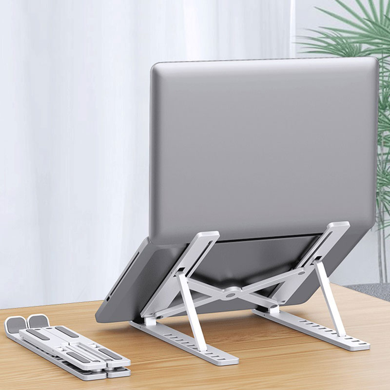 Portable Laptop Stand Foldable Non-Slip Plastic for Macbook Pro/Air iPad Bracket Adjustable Notebook Holder Stand