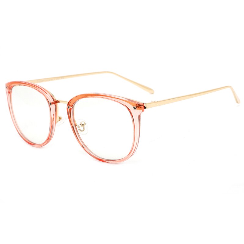 Lunettes d'ordinateur cyxus bloquant la lumière bleue pour femmes et hommes, lunettes anti-fatigue oculaire fashiontr 90 , verres transparents 8169: Rose transparent