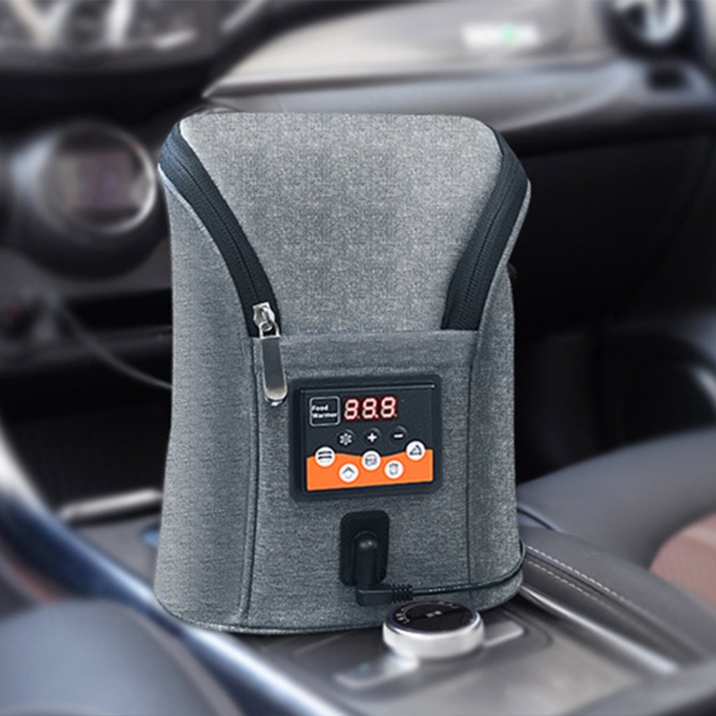 Chauffe-biberon USB multifonction pour voiture 066B, chauffage à deux bouteilles USB pour le lait, Thermostat de voyage, température réglable