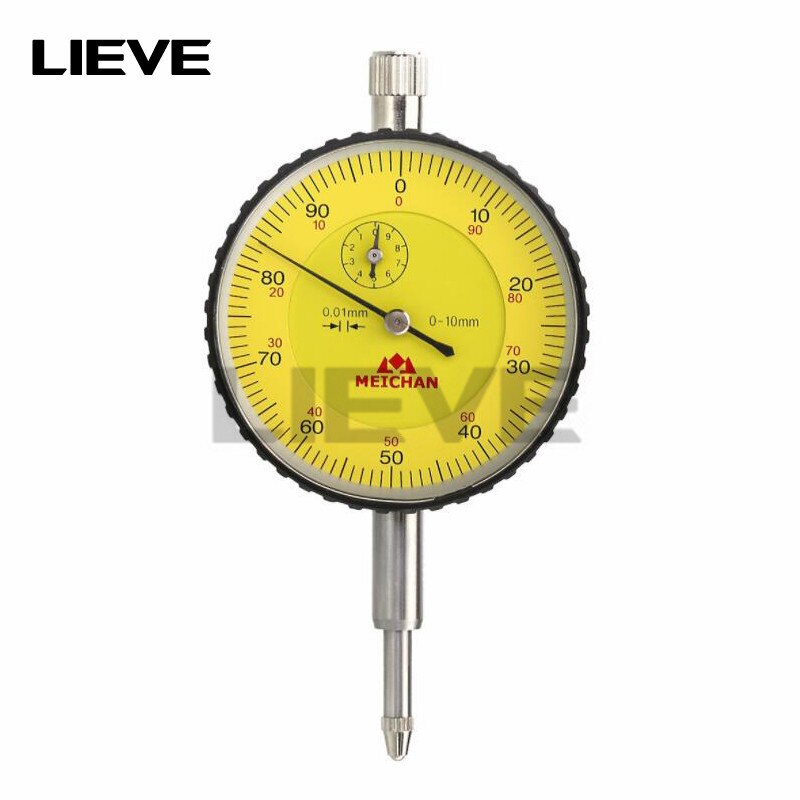 10mm/0.01mm instrument til måling af nøjagtighed indikator imperial dial indikator præcision dial test måleområde 0-10mm