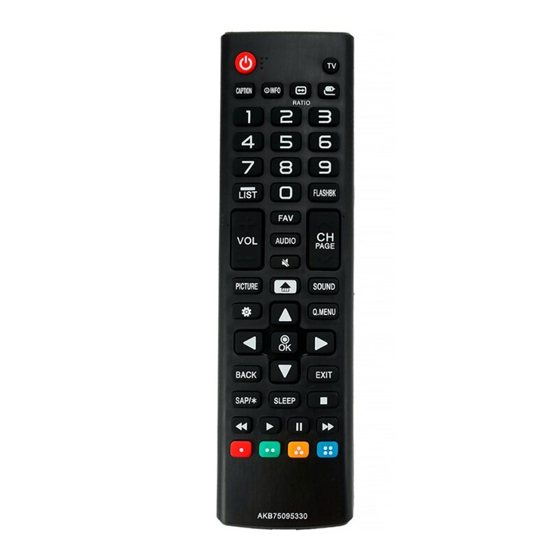 Akb 75095330 tv afstandsbediening voor lg  tv 24 lh 4830 43 lj 5000 32 lj 500b 43 lj 500m 28 lj 400b 28 mt 42df: Default Title