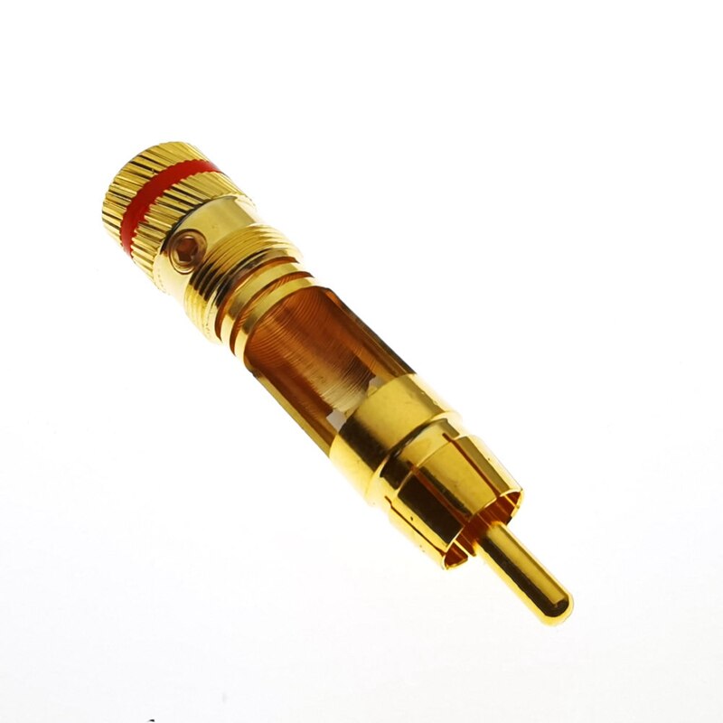 WBT-0144 Gold Überzog RCA Stecker RCA Stecker-in Typ AV o und Video Stecker Video Stecker Stecker